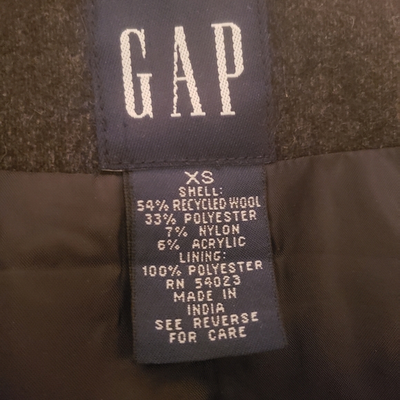 GAP Gray Wool Two Piece Suit Size XS/4 - Picture 5 of 7